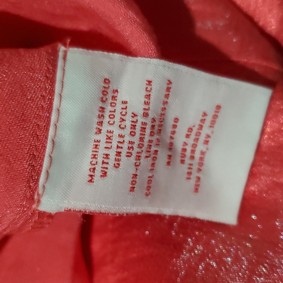 Ruby Rd. Button-Down Women's Coral Long Sleeve - Size 12 - Picture 8 of 8